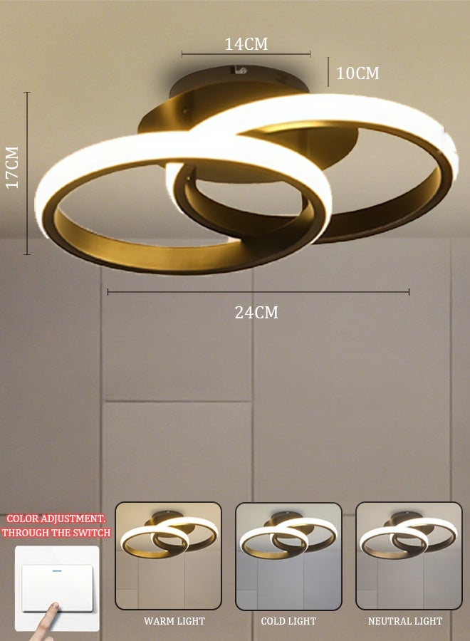 ضوء الممر ضوء المدخل المدخل ضوء حديث شخصية بسيطة إبداعية شرفة ضوء السقف ضوء غرفة المعاطف - Image 2