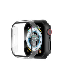 Generic Case for Apple Watch Screen Protector 45mm Series 9 8 7 Cover, Full Protective Hard PC Bumper Face Covers Accessories Designed for iWatch 45 mm Clear  - Image 1