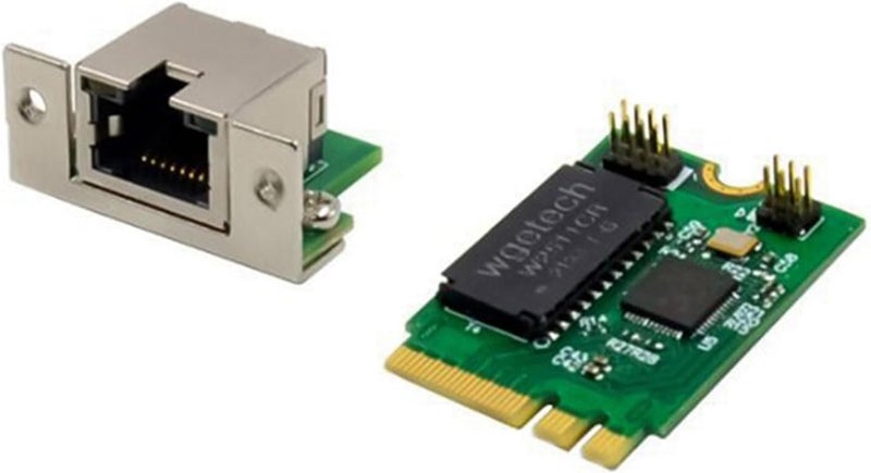 M.2 A+E Ethernet Card Networks Card PCIExpress RTL8125B Industrial Control Networks Adapter / 1G / 100M Easy Installation - Image 4