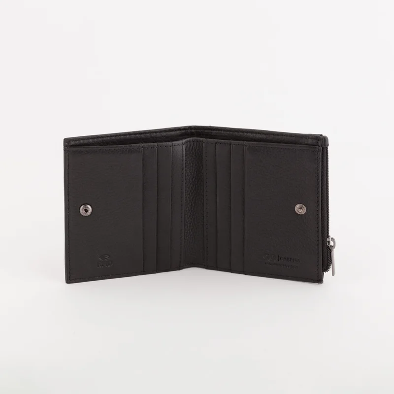 كاربيزا Leather Wallet Mark Black