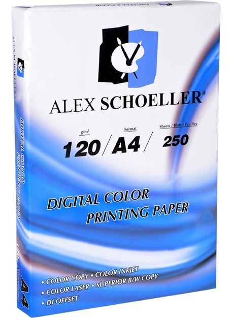 Alex Schoeller - Photocopy Paper A4 120Gr. 250Yp. - Image 1