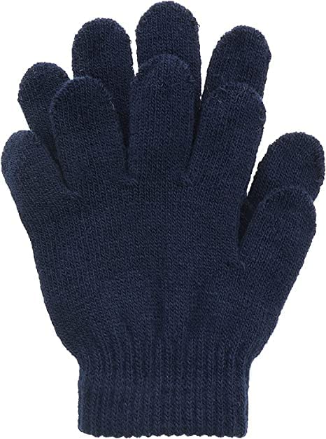 Krystle Boy's and Girl's of School Winter Woolen Cap and Glove (5-10 Years) (Blue) - Image 3