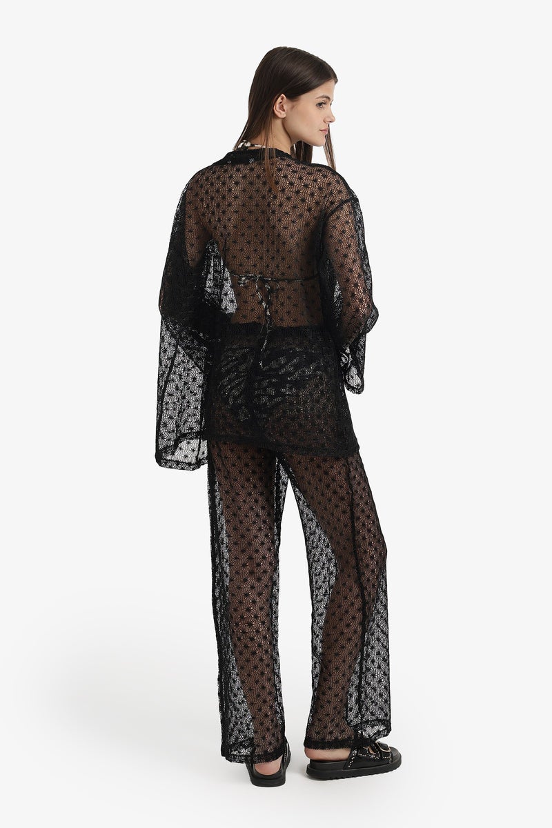 Carina Perforated Floral Beach Set - Image 4