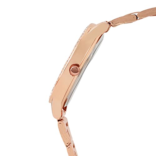 Joker & Witch Comet White Dial 18mm Rose Gold Stainless Steel Watch for Women - Image 5