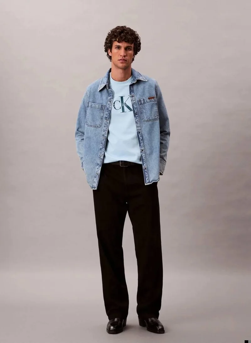 Calvin Klein Jeans Stratosphere Monogram T-Shirt for Men | Best Price UAE