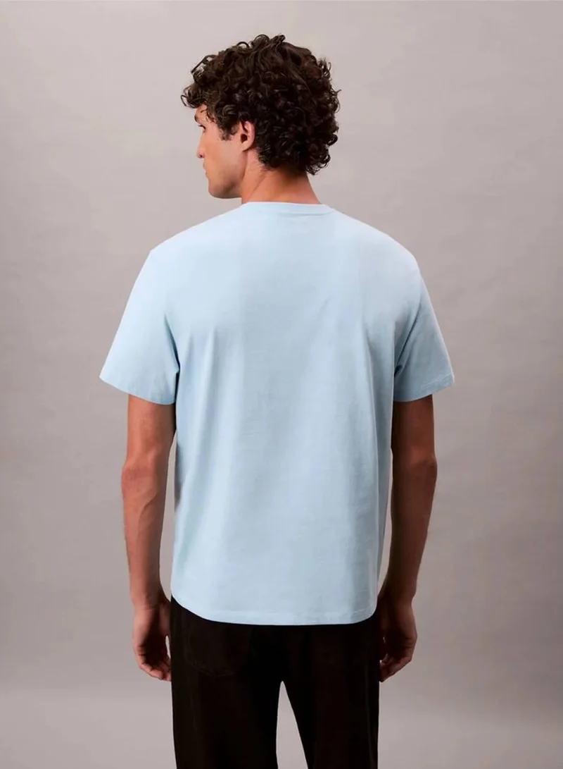 Calvin Klein Jeans Stratosphere Monogram T-Shirt for Men | Best Price UAE