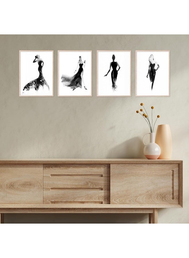Insire Makeup Wall Decor - Set of 4 (8x10) Unframed - Image 3