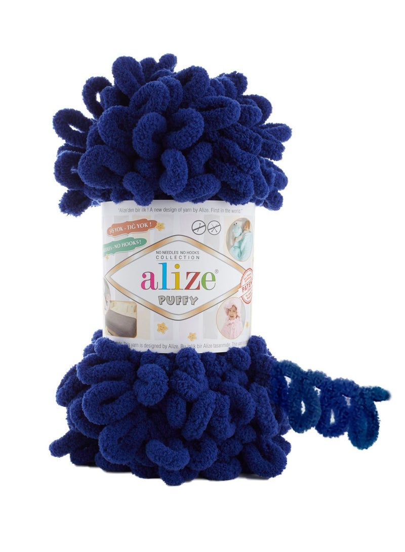 ALIZE Puffy Micropolyester Hand Knitting Yarn 100 Gram 9 Metre