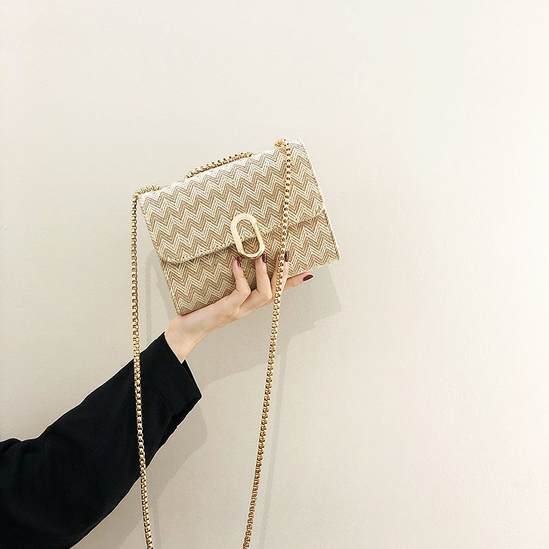 Niche Design Bag Women'S 2020 New All-Match Chain Shoulder Crossbody Small Bag Internet Celebrity Mini Fashion Red Bag - Image 5