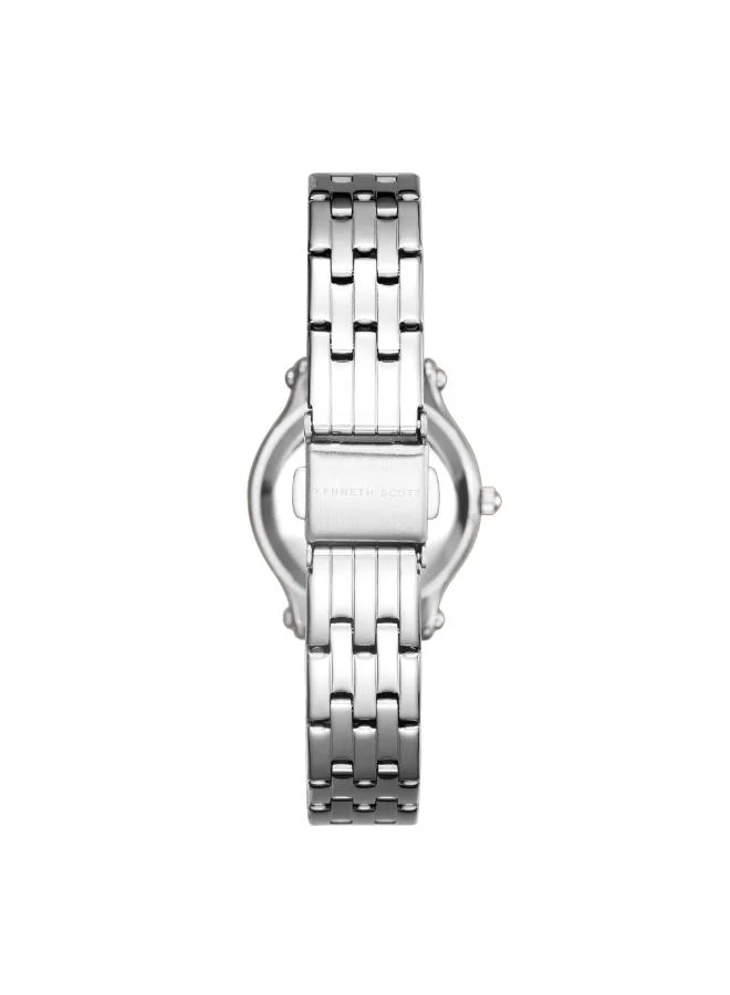 KENNETH SCOTT Women's Stainless Steel Analog Watch K25510-SBSN - 30 mm
