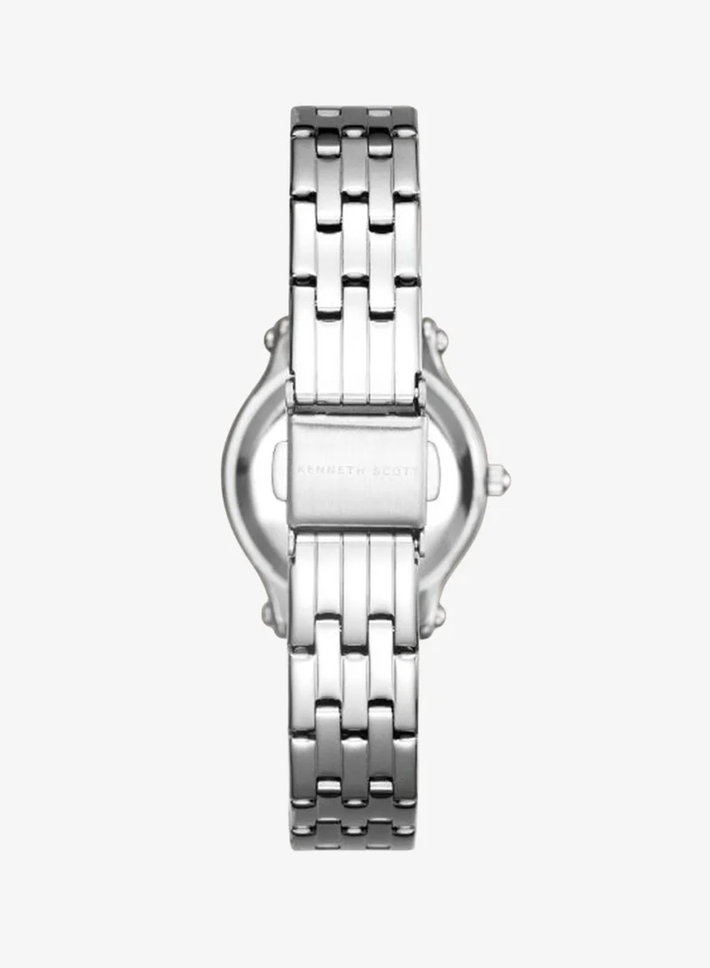 Kenneth Scott Blue Women's Stainless Steel Analog Watch K25510-SBSN - 30 mm for Women | Best Price UAE