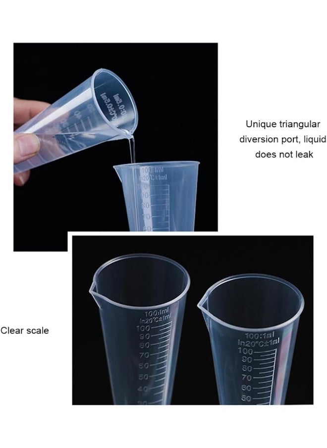 Biella Measuring Cup, Unbreakable Nylon BPA Free Jugs, Measure Liquid Oil and Baking Items for Kitchen, Restaurant and School student simulation experiment etc (100ml)  - Image 4