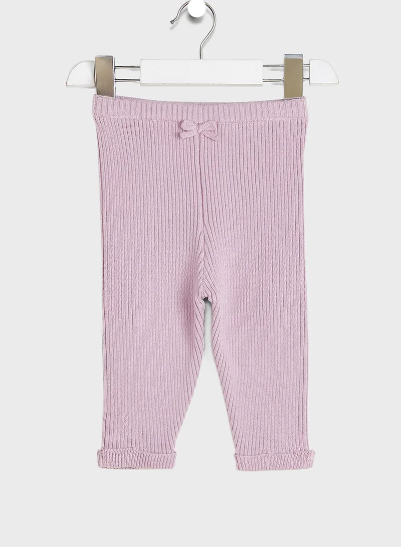 bonjour bebe Infant Knitted Top & Trouser Set