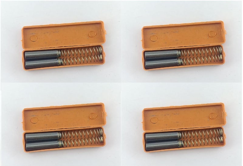 advancedestore advancedestore Round Carbon Brush Replacement BrushesSewing Machine All House Hold Sewing Machines Pack of 4 Boxes - Image 1