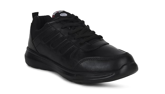 Action School Shoes for Boys & Girls-AGT-51-Black-2 Age Group (9 Years) - Image 2