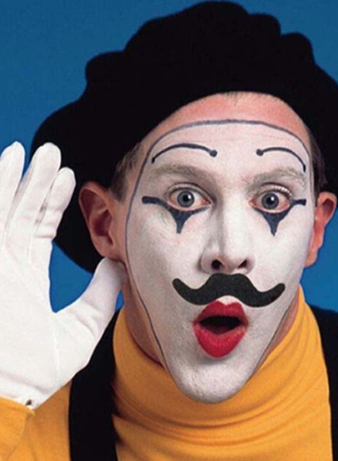 12-Piece Self Adhesive Fake Mustache Set - Image 2