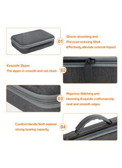 SYOSI Carrying Case Fits for DJI Osmo Action 4 / Action 3, Hard Case Portable Storage Bag Travel Carry Case Protective Case Compatible with DJI OSMO Action 4/3 Adventure Combo Accessories  - Image 5