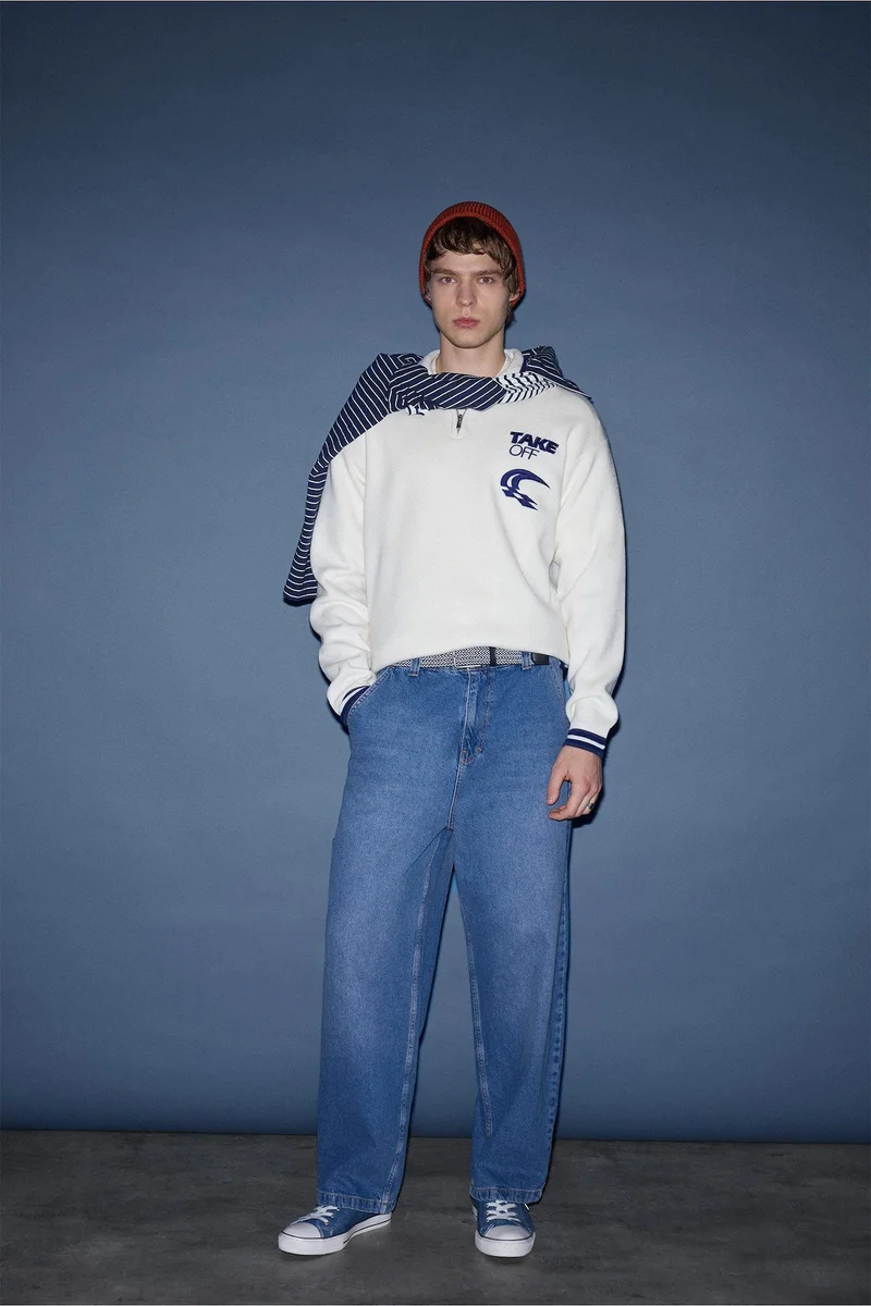 Defacto Standard Fit Knitwear Pullover