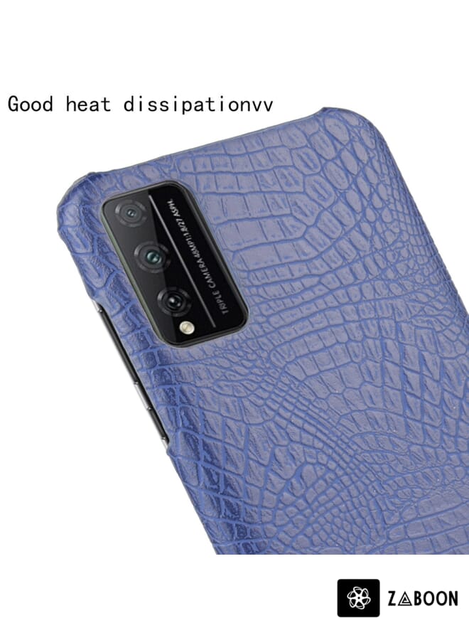 Zaboon Protective Case Cover For Huawei Honor Play 4T Pro Shockproof Crocodile Texture PC + PU Case - Image 4