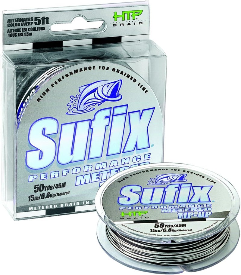 Performance V-Coat 50-Yards Spool Size Tip Up Braid Line