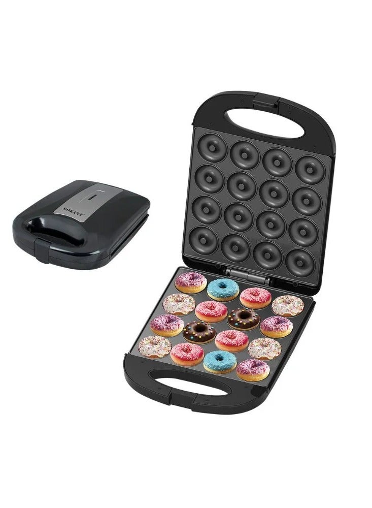 sokany SK-08023 Sokany Donut Maker Large, 1200W – Non-Stick Electric Donut Machine for Home Use, - Image 1
