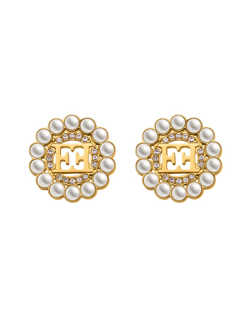 ESCADA Clara Gold Plated Earrings for Women - Image 1