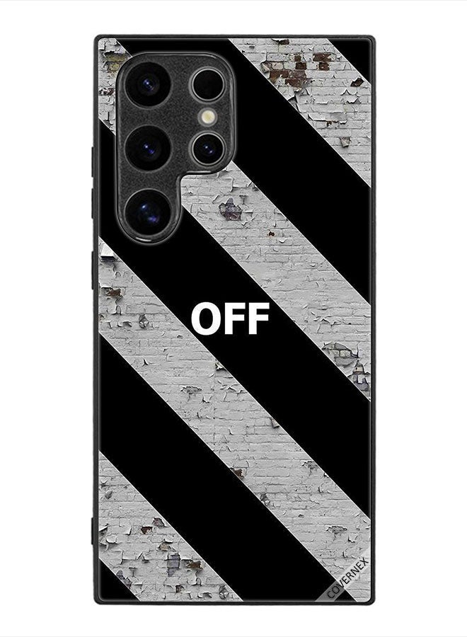 Covernex Protective Case Cover For Samsung Galaxy S24 Ultra Off Vintage Wall - Image 1