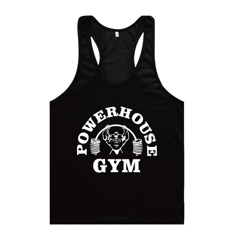 Generic Summer Gym Fitness Tank Top Sleeveless Sportswear gray black - Image 3