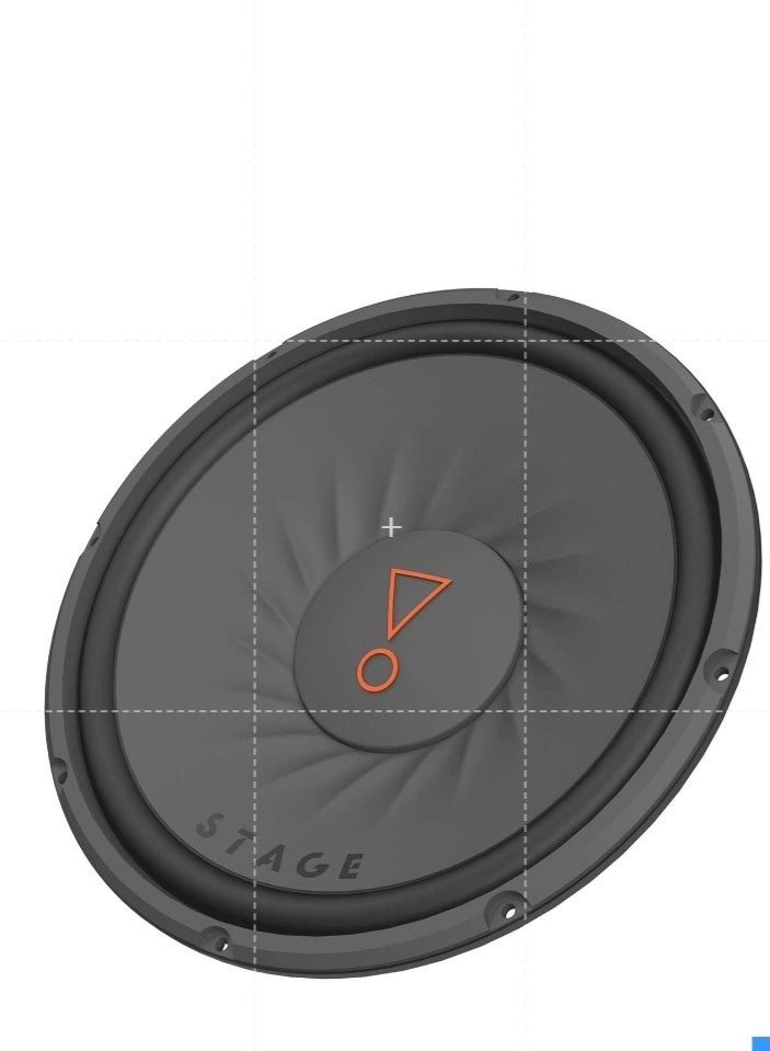 JBL Stage 82 20 cm/200 mm (8 Inch) Car HiFi Subwoofer Chassis/Woofer/Speaker Black 800 Watt Maximum Power