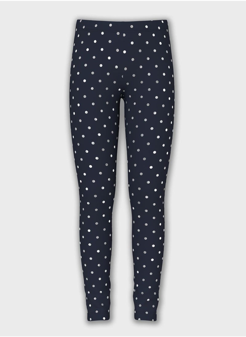 NAME IT - Kids 2 Pack Assorted Leggings - Image 1