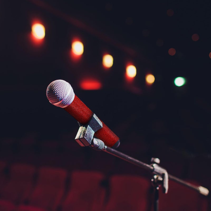 KH866 Rhinestone Microphone Prop Sparkly Bling Sleeve Glitter Mic Handle Universal Mic Handle Covers for Cordless Wireless Handheld Microphones for Party TV Show Stage Decor Multicolor Sparkle - Image 5