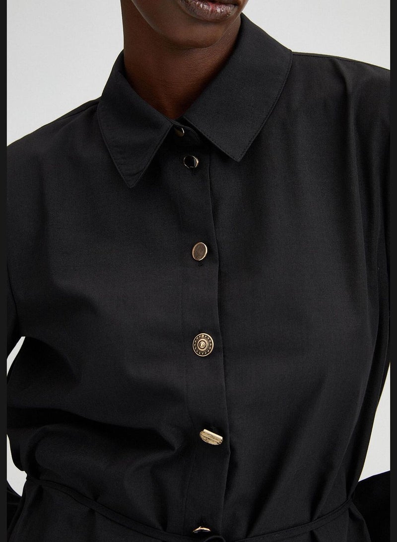 Touche FRILL ARMED POPLIN SHIRT - Image 2