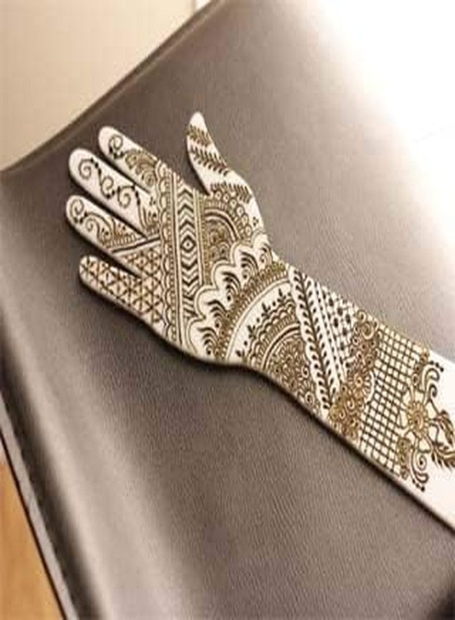 Shivraj Acrylic Hand and Leg Practice Set for Mehendi Art, Reusable and Washable, Professional Training Kit - Image 5