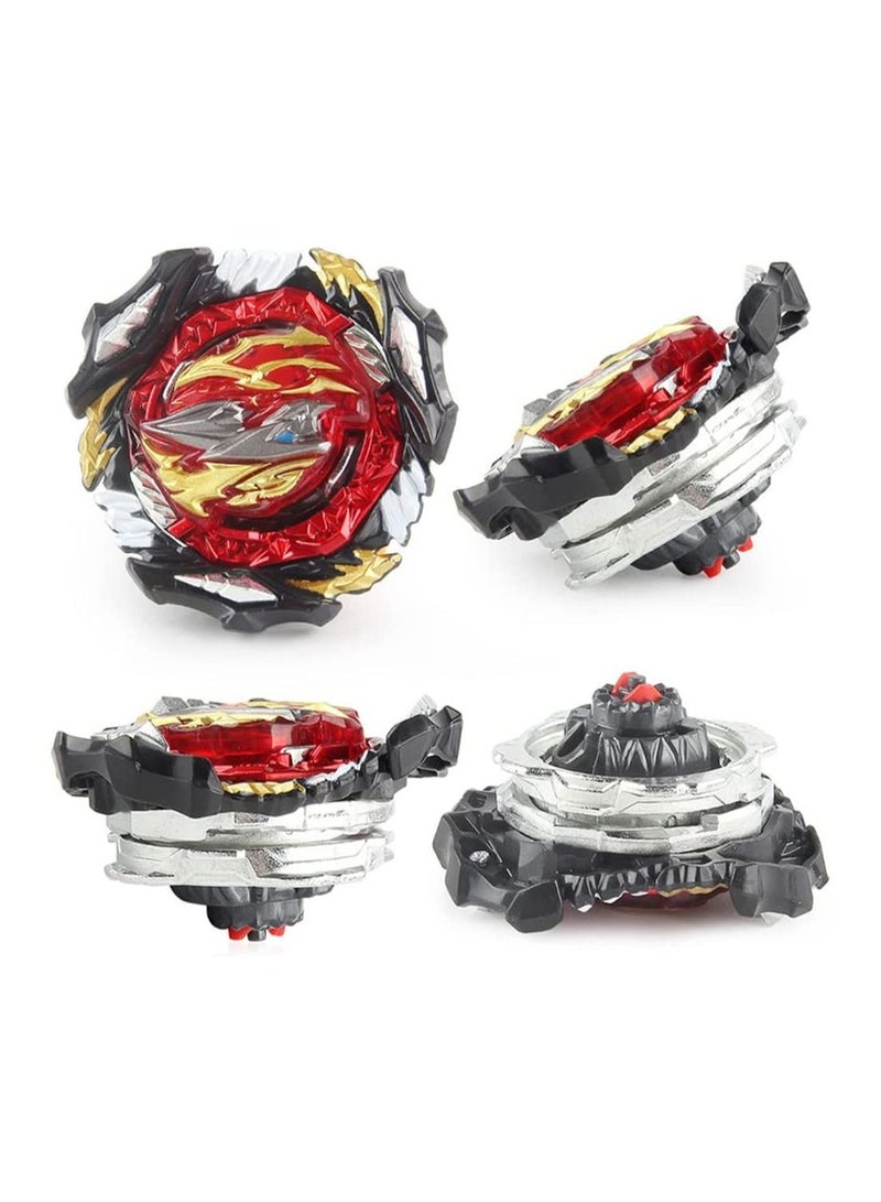 NIBEMINENT Spinning top Set, Battle Battling Top Gyro, Burst Tops , Bey Blade Set with Launchers, Toy Gift for Boys Kids Ages 6+ - Image 5
