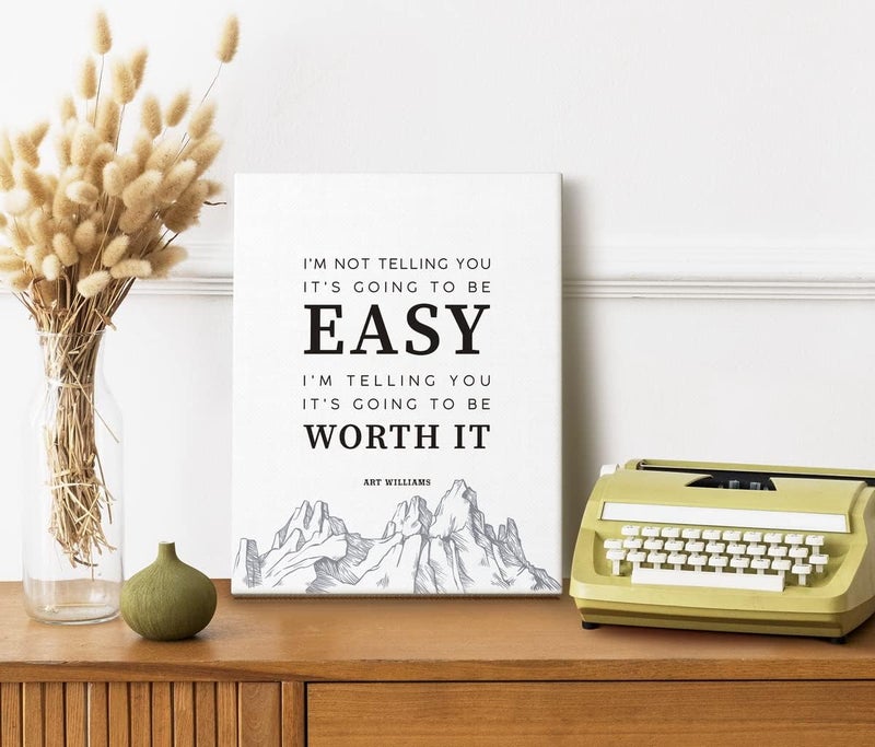 WKYAER Inspirational Motivational Canvas Wall Art - Image 2