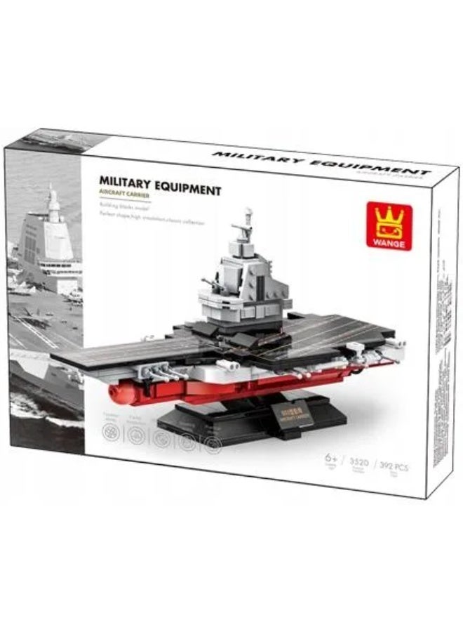 wange Missile Destroyer Submarine Building Blocks Set 3520 (Age 6+, 392 Pieces) - Image 2