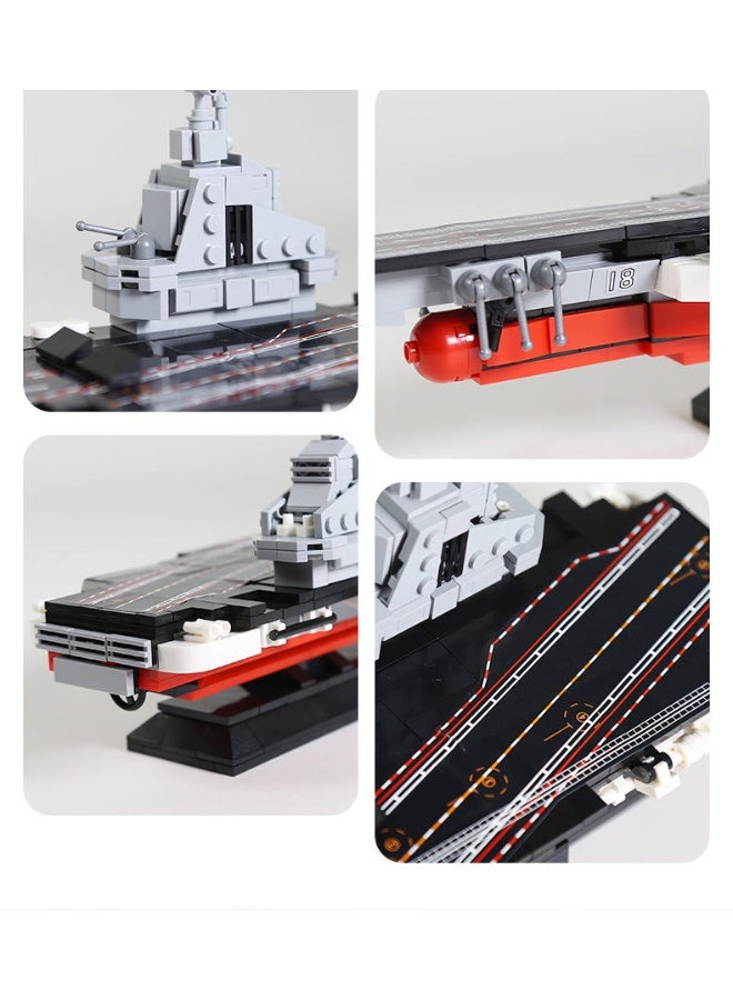 wange Missile Destroyer Submarine Building Blocks Set 3520 (Age 6+, 392 Pieces) - Image 3