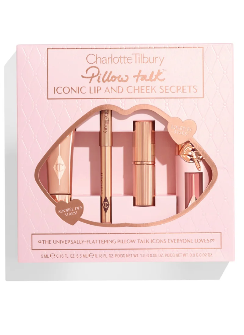 شارلوت تلبوري Pillow Talk Iconic Lip and Cheek Secrets, Savings 12%