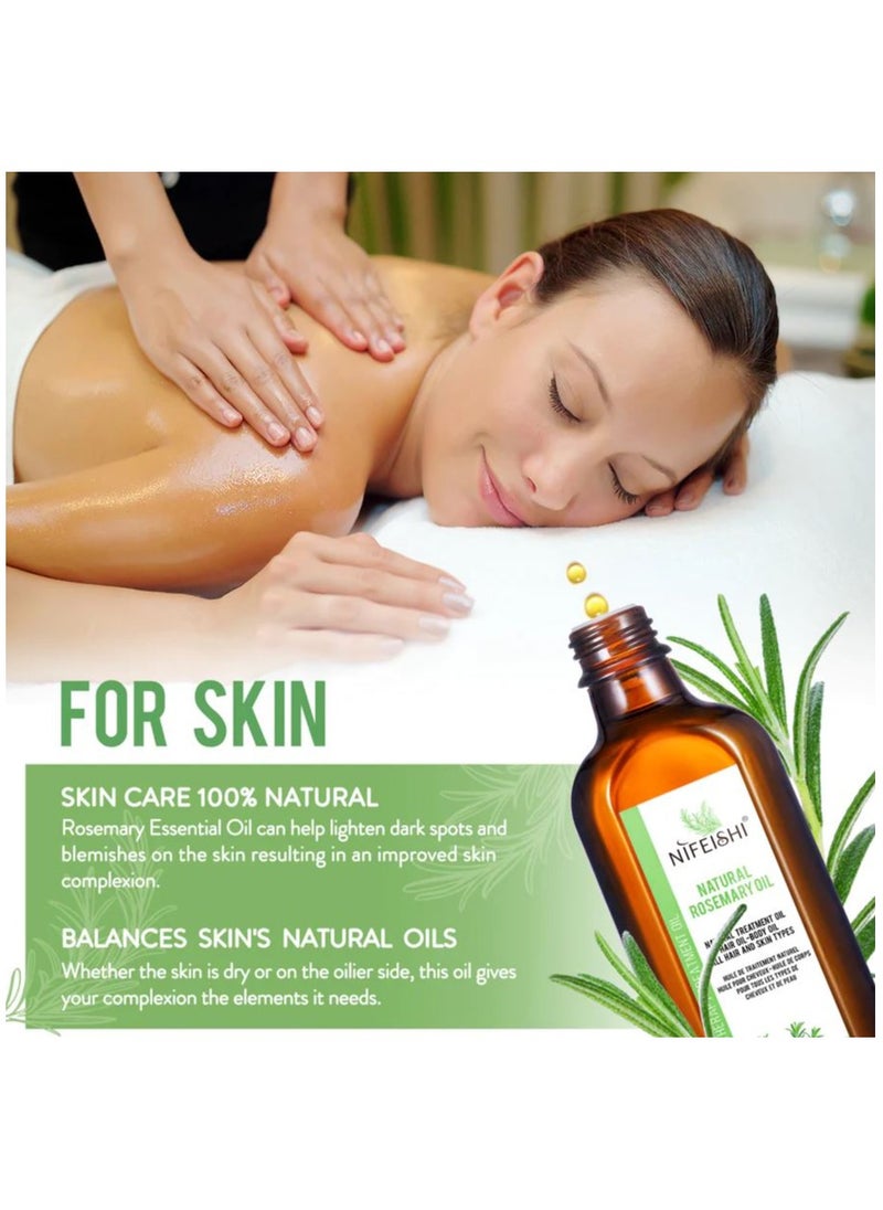 NIFEISHI - Natural Rosemary Oil 2 X 100 ml - Image 1