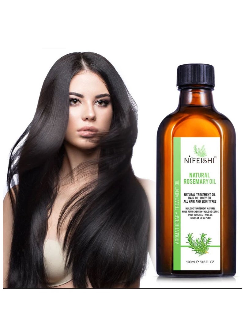 NIFEISHI - Natural Rosemary Oil 2 X 100 ml - Image 1