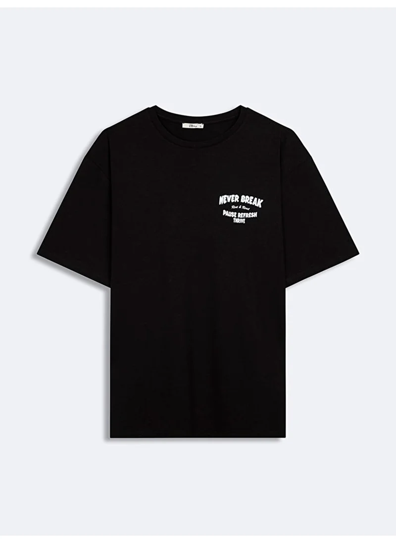 إل تي بي Black T-Shirt