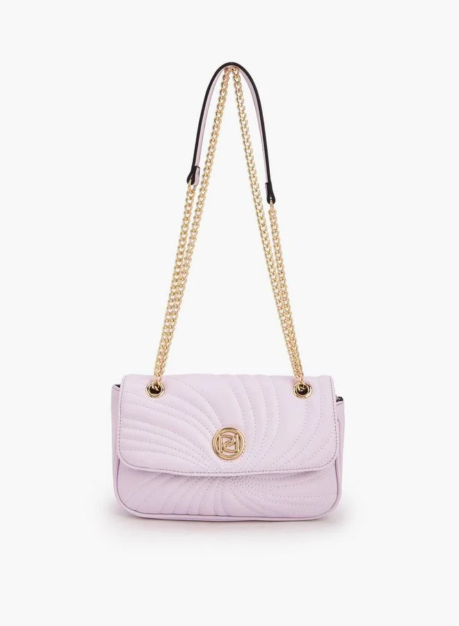 بابريكا Quilted Crossbody Bag With Chain Strap