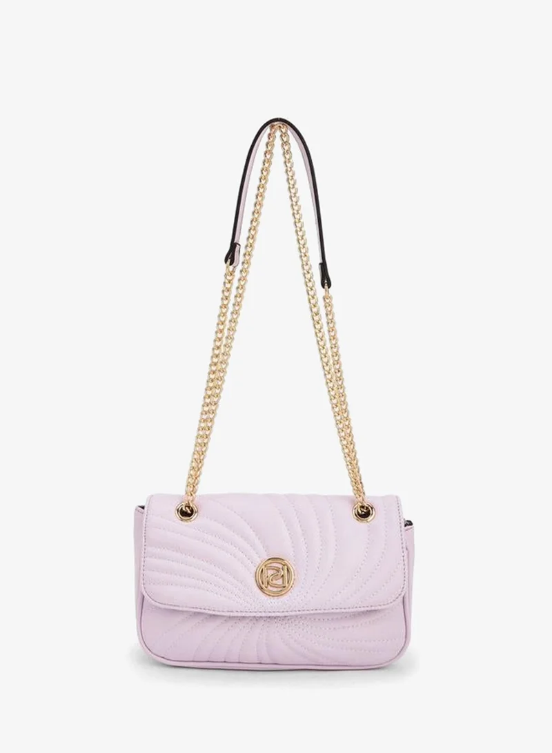 بابريكا Quilted Crossbody Bag With Chain Strap