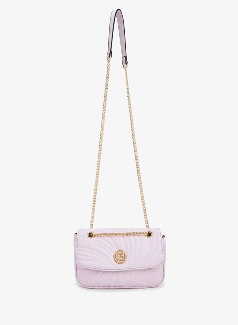 بابريكا Quilted Crossbody Bag With Chain Strap