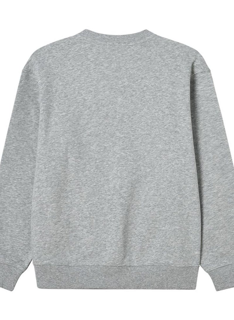 GIORDANO Men’s Relaxed French Terry Crew Neck Graphic Sweater - Image 2