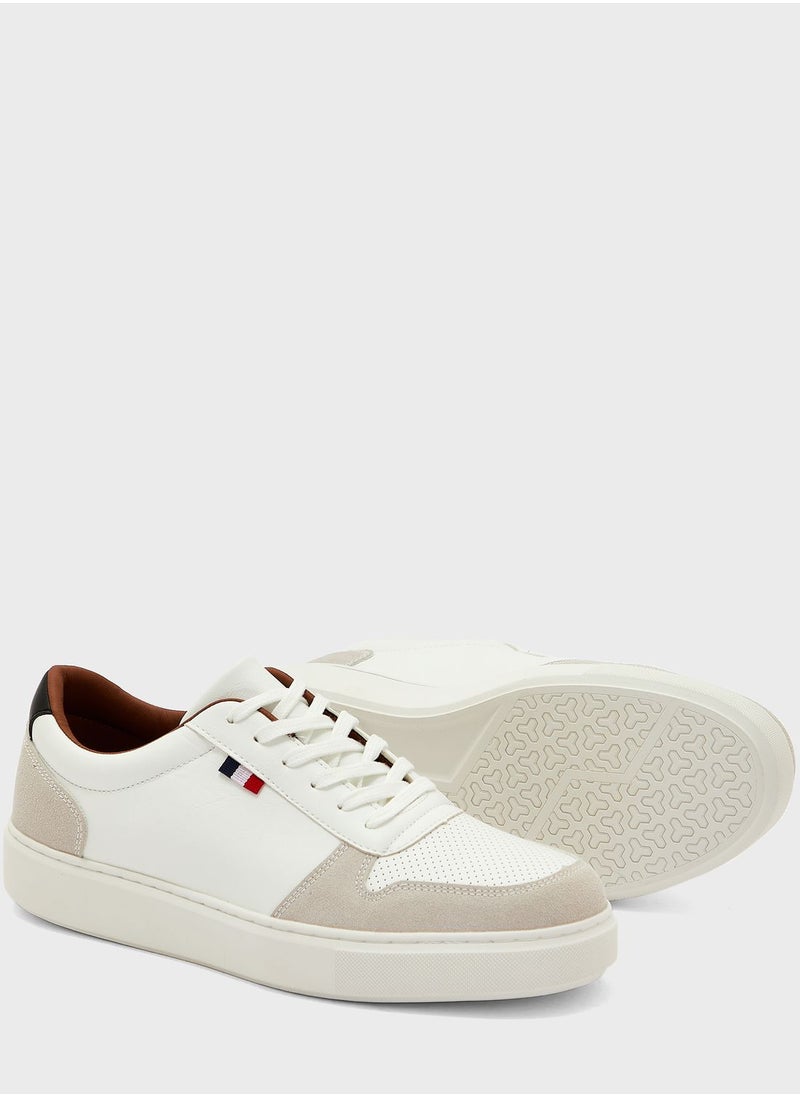 Seventy Five - Casual Webbing Highlight Sneakers - Image 1