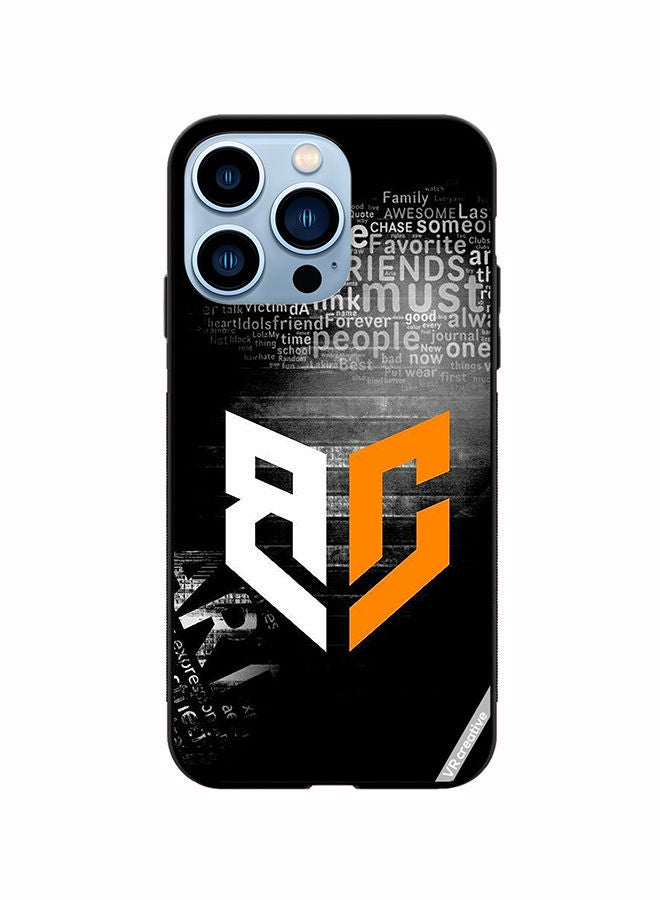 VR CREATIVE Protective Case Cover For Apple iPhone 14 Pro Max Bg Logo Design Multicolour - Image 1