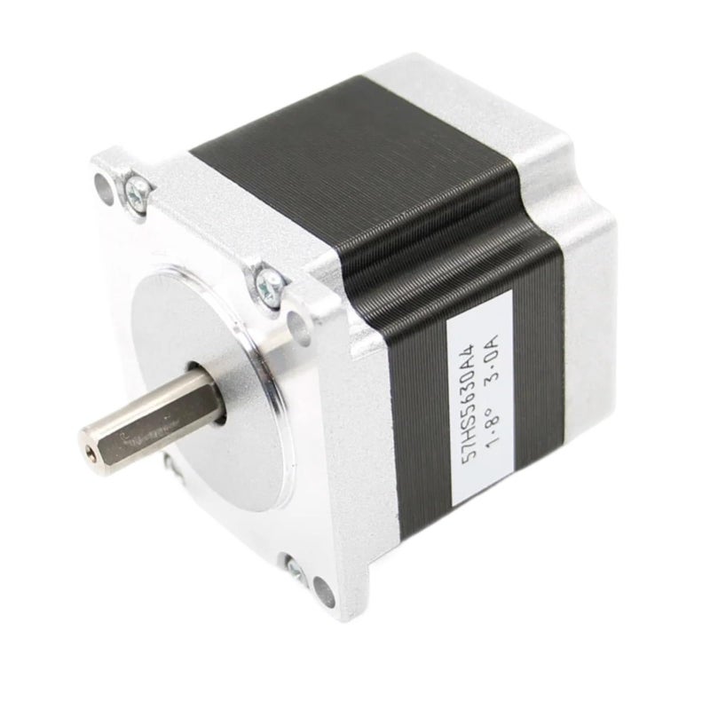 محرك خطوي NEMA 23، عمود 8 مم، 3 أمبير، 1.26 نيوتن متر، لماكينات الطحن CNC وآلات النقش وطابعات 3D - Image 2