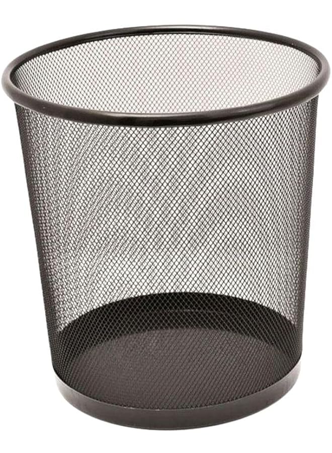Zaboon Paper Waste Basket Black