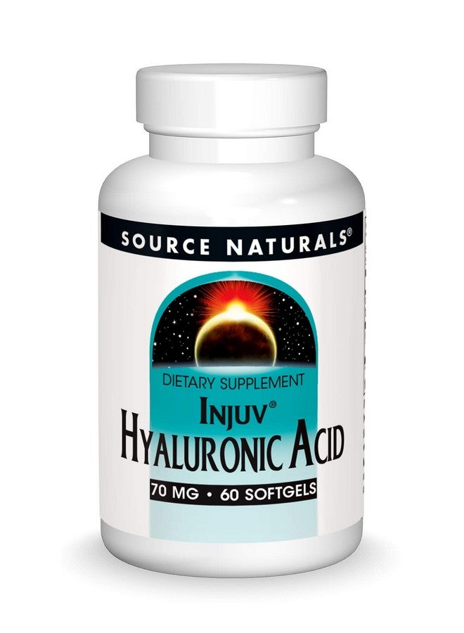 Source Naturals Hyaluronic Acid Injuv 70Mg 60 Softgels - Image 1